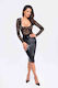 Noir Handmade Euphoria Midi Dress