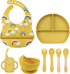 Regenbogen Komplettes Silikon-Lunch-Set 8-teili...