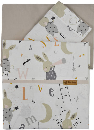 Bettwäsche-Set 3tlg. Dreamer 201-182 Bebe Stars