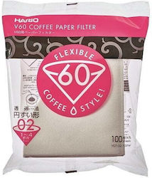 Hario 02 Dripper Coffee Paper Filter 100pcs