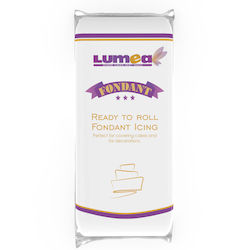 Lumea Glasură Fondant 1000gr Albă