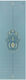Bodhi Yoga Mat Leela with "hamsa" line - Light Blue 183 X 60 Cm, 4.5 Mm Weight: 1,4 Kg