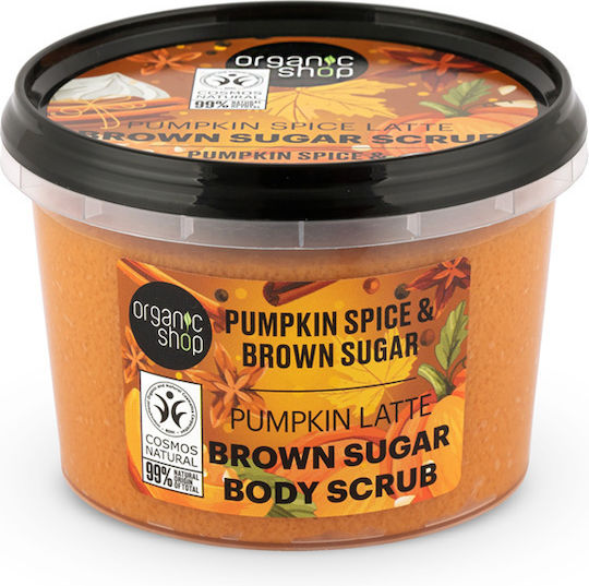 Os Brown Sugar Body Scrub Pumpkin Spice Latte, 250 Ml