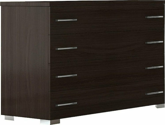 Dormitor din lemn pentru dormitor cu sertare nr. 18 Cu 4 sertare 100x39x71cm. Culoare Vega