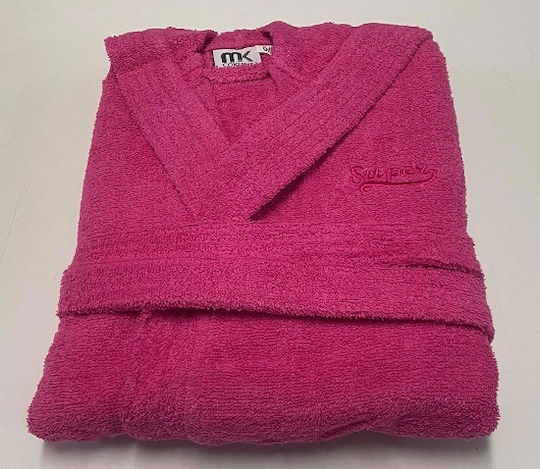 Children's bathrobe No12-14 Fuchsia Hatzitex Children's bathrobe No12-14 Fuchsia Hatzitex