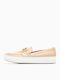 Γυναικεία Μοκασίνια Zwch256 Μπεζ Δέρμα Boss Shoes