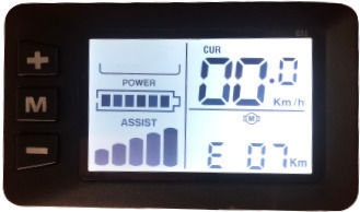 Lcd Display Electric Bike/Scooter Vibrator With 36v Waterproof Cable