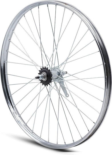 Fahrradlaufrad Retro Iron 28x1.1/2 hinten mit Radius 12g (eastman)