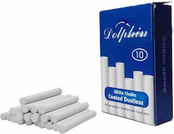 Chalks Round White 10pcs (pack10)