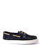 Mayoral Nautical Sustainable Leather Shoe Boy 24-45562-060 Navy Blue