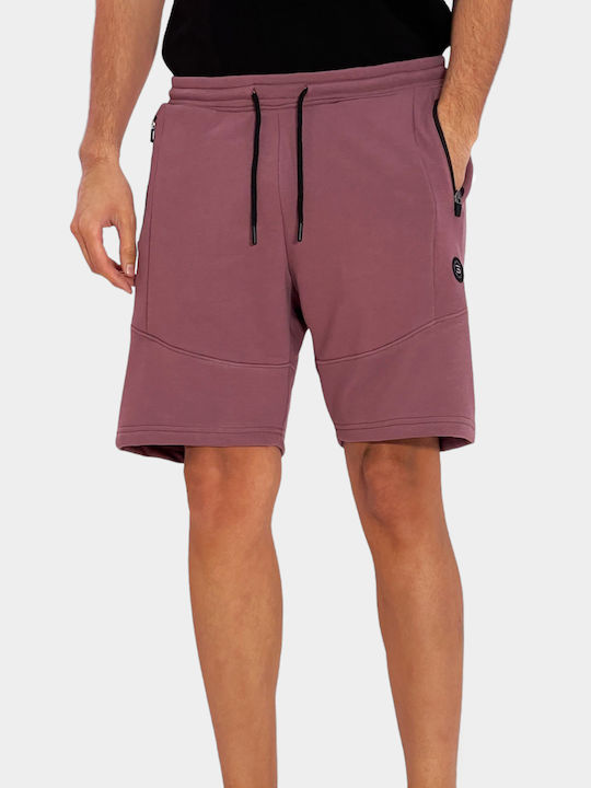 3Guys Men's Shorts Purple