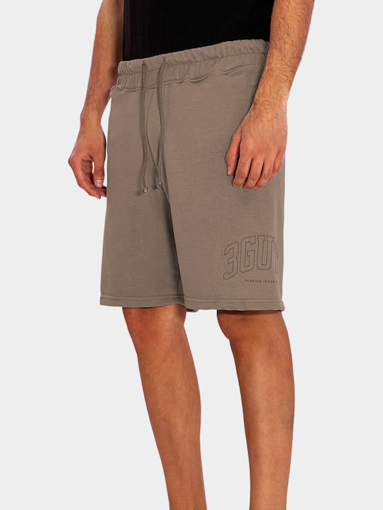 3Guys Wallis Men's Shorts Brown