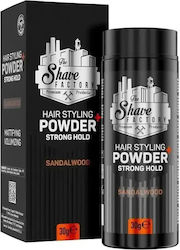 The Shave Factory Hair Styling Powder Sandalwood 30gr The Shave Factory Hair Styling Powder Sandalwood 30gr