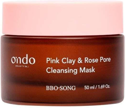 Ondo Beauty 36.5 Pink Clay & Rose Pore Cleansing Mask Bbo-song - Mask, 50ml