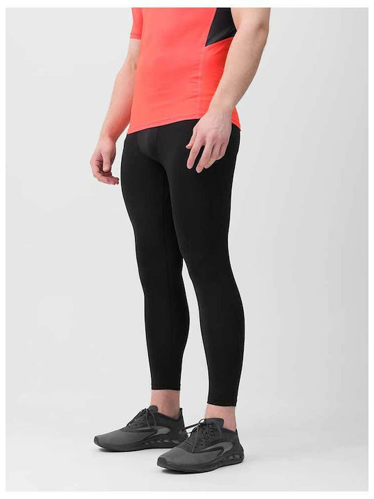 4F Functional Men's Sports Long Leggings Black