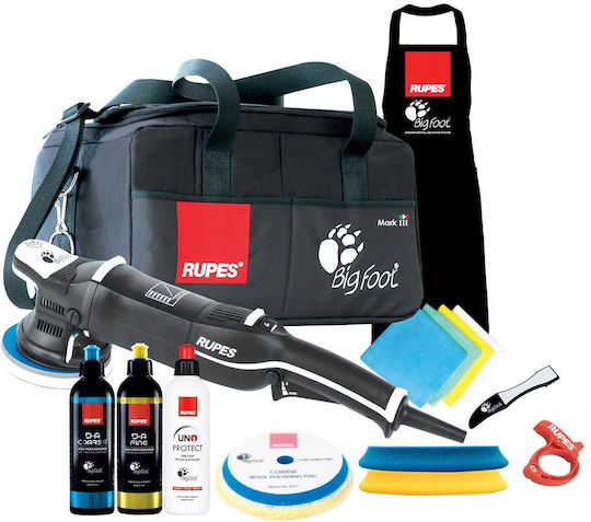 Rupes LHR15 III LUX Bigfoot Rotary Polisher 500W with Speed Control