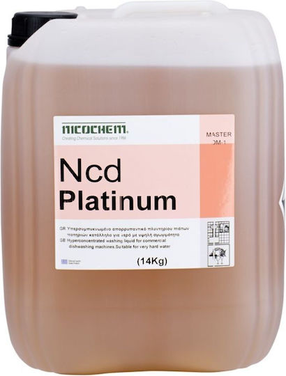 Ncd Platinum Professional Geschirrspülmittel 14kg 10lt R.49476