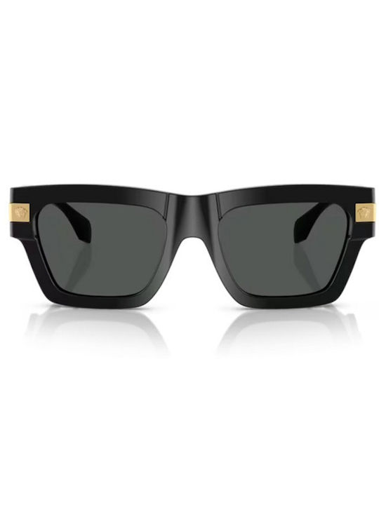 Versace Sonnenbrillen mit Schwarz Rahmen und Schwarz Linse 4464 GB1/87 52