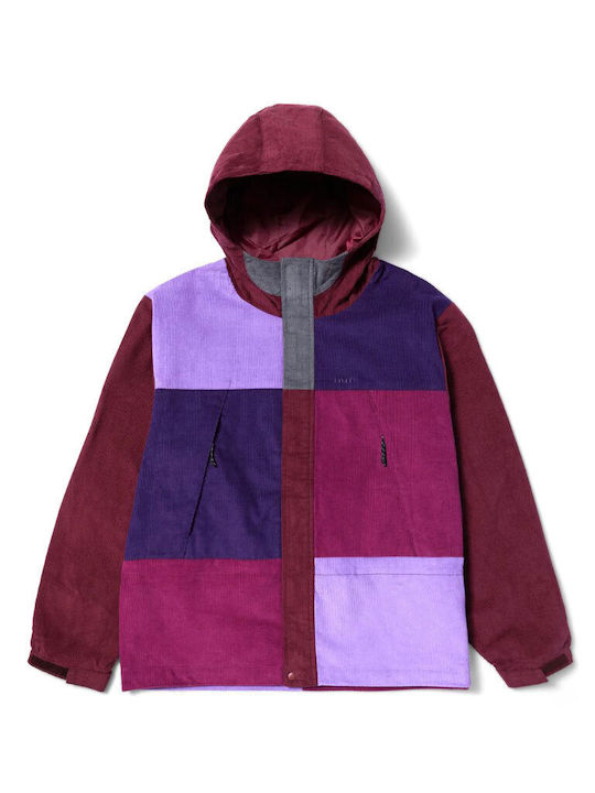 Huf Jacket Contrast Cord Mountain Jkt - Berry