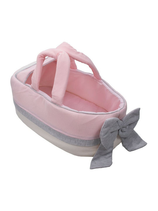 Kamtex Baby Moses Basket Pink