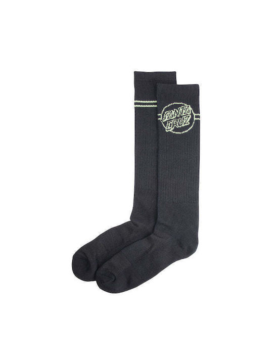 Santa Cruz Socks Opus Dot Stripes - Black