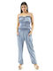 Damen Light Blue Set mit Hose