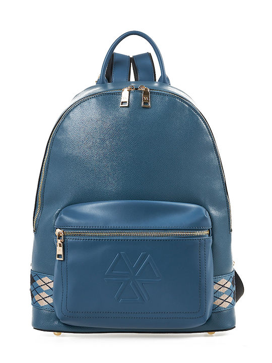 Verde Damen Tasche Rucksack Blau