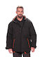 Parka Emerton din fleece - Stenso - Gri-portocaliu