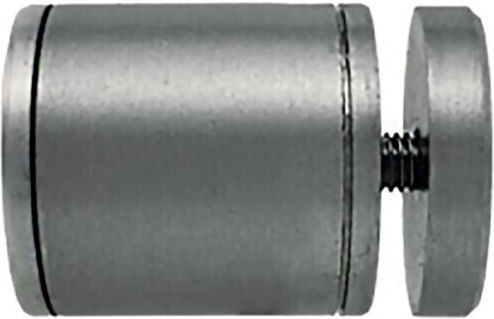 Spacer F-25mm Aluminium Screw Inox 102-03#309#25#