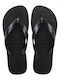 Top Tiras Senses Flip Flops in Black Colour