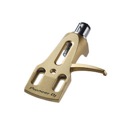 Pioneer DJ Replacement Pc-hs01-n Headshell Cartridge Turntable In Gold