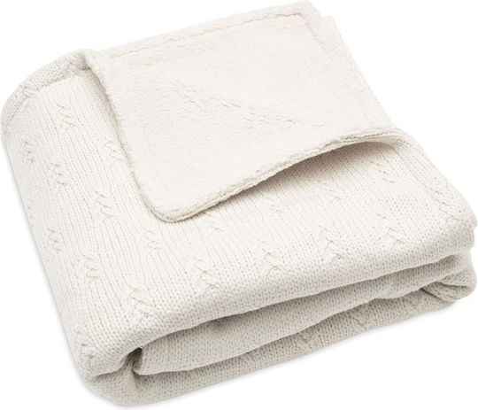 Jollein Pătură Pepinieră Swaddling pături Tricotat Bej Oatmeal 75x100cm