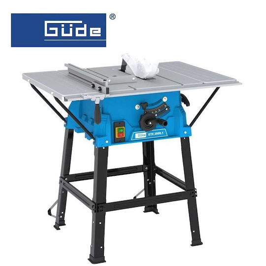 Güde 55262 Banc de tăiere cu Putere 2000W, Disc de tăiere cu Diametru 250mm & Viteză de tăiere 4250rpm