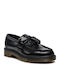 Adrian Leder Damen Mokassins in Schwarz Farbe