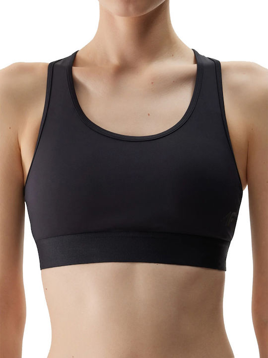 4F Women's Sports Bra without Padding Black