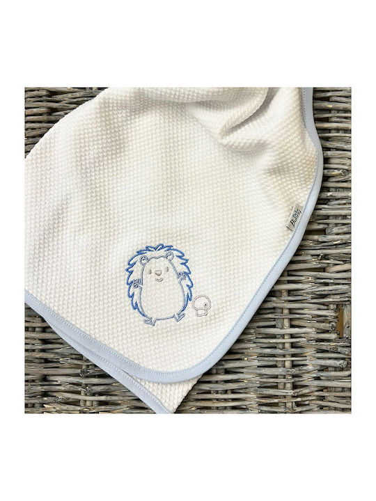 Bunny Bebe Swaddle Wrap White