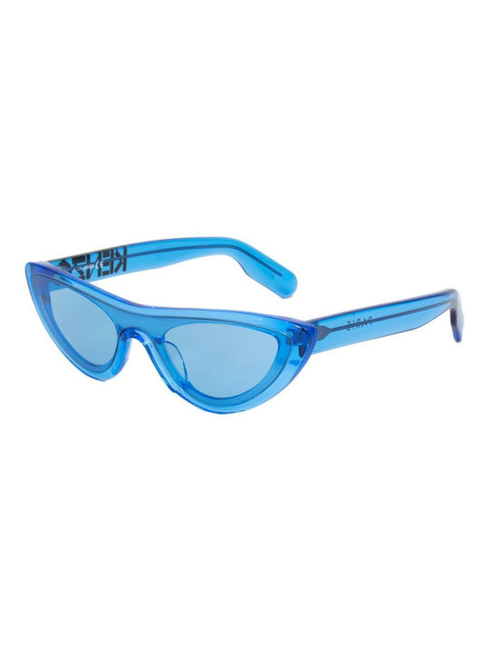 Kenzo Women's Sunglasses with Blue Plastic Frame and Blue Lens KZ40007I-84V