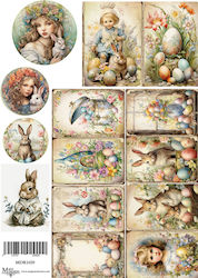 CHeirokamoto Paște Hârtie de orez Decoupage