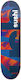 Sushi Skate Deck Spectrum Logo - Blue