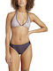 Padded Sportswear Neckholder Set Bikini Τριγωνάκι Γκρι
