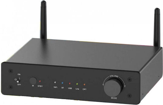 Rakoit Ενισχυτής Home Cinema 4K 2 Καναλιών με Dolby Atmos Μαύρος