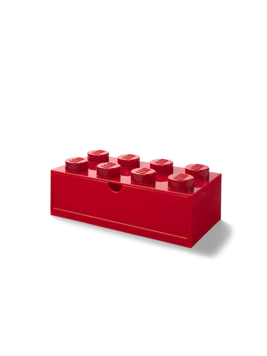 Lego® Κουτι Γραφειου Με Συρταρι Ορθογωνιο Κοκκινο - 40211730