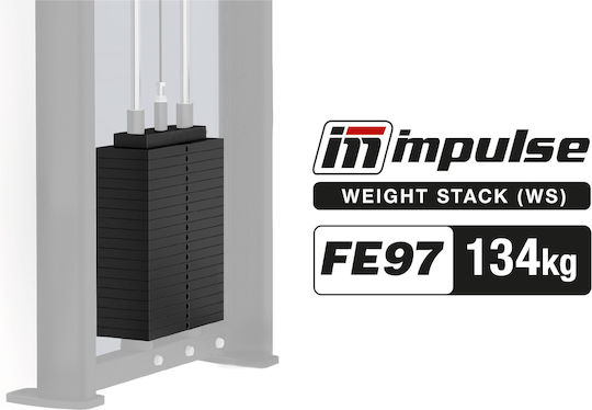Комплект плочи с тежести Fe97 295lbs 134kg Fe97ws295