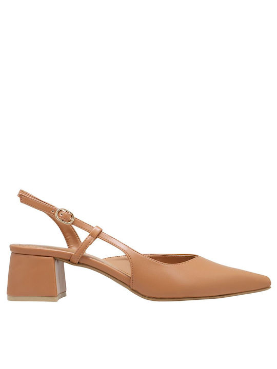 E02 19042 Slingback Envie Camel Skroutz.gr