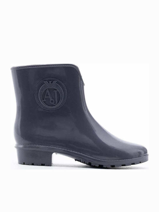 Armani Jeans Κοντές Γαλότσες Μωβ Q4553