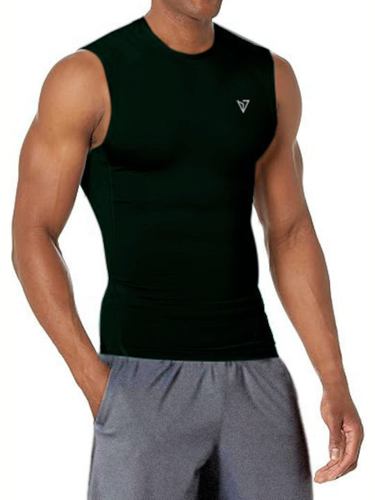 Men's Sleeveless T-shirt Magnetic North Compresion Sleeveless T-shirt