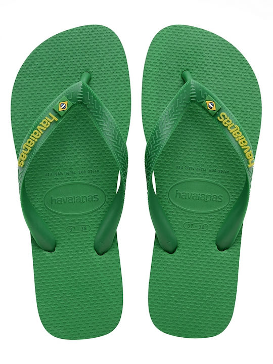 Havaianas Logo Neon Zehentrenner - Grün 4149370