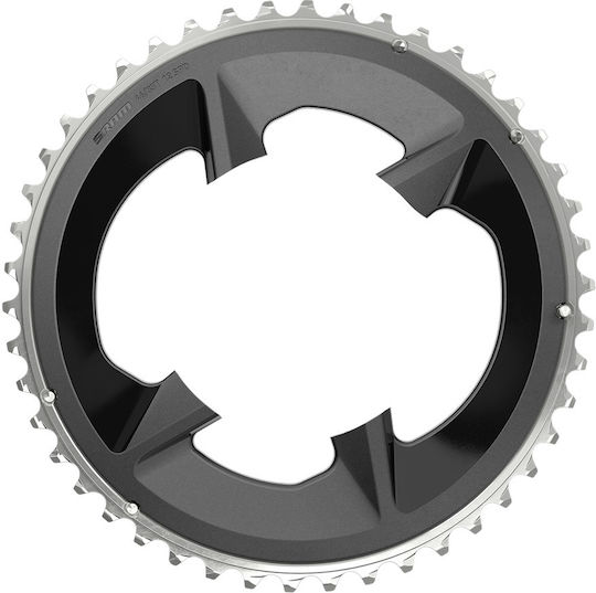 Disc Sram Road 46t 107bcd 2x12 Rival Black With Cover Plate