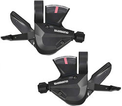 Shimano Sl-m315 Σετ Λεβιεδες Ταχυτητων Ποδηλατου 3χ8sp Eslm31538pa