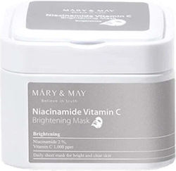 Mary&May Niacinamid Vitamin C Aufhellende Gesichtsmaske 30 Stück Mary&May Niacinamid Vitamin C Aufhellende Gesichtsmaske 30 Stück
